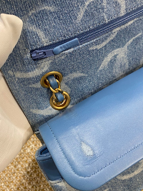 CHANELショルダーバッグ デニム スパンコール – co&co