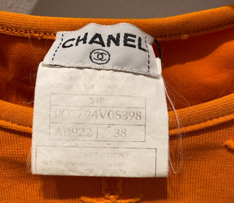 CHANEL ココマーク ヴィンテージ クロップドTシャツ