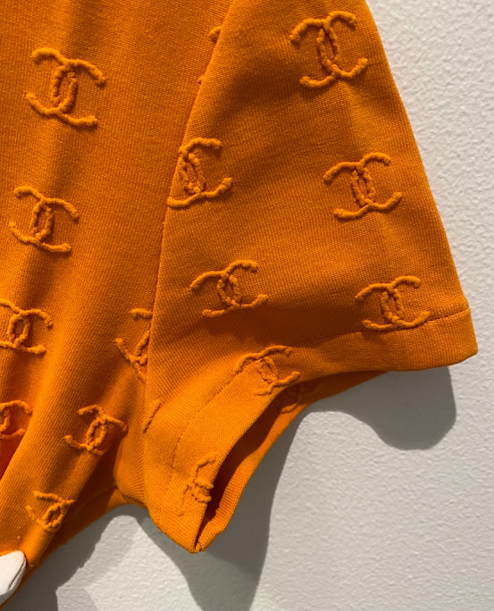 CHANEL ココマーク ヴィンテージ クロップドTシャツ