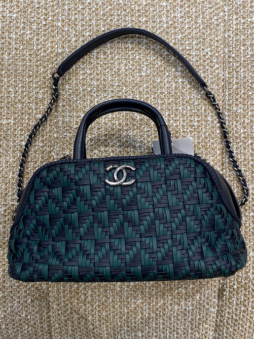 CHANEL メッシュミニボストンバッグ