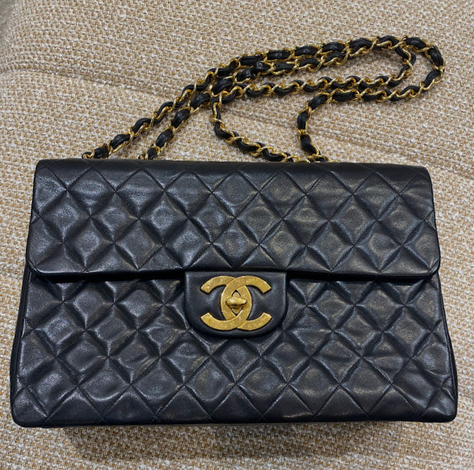 CHANEL マトラッセ ショルダーバッグ マキシ