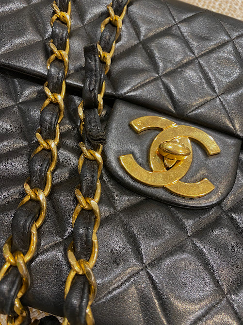 CHANEL マトラッセ ショルダーバッグ マキシ