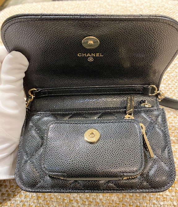 CHANEL チェーンウォレット アンフィニティ ミニショルダー