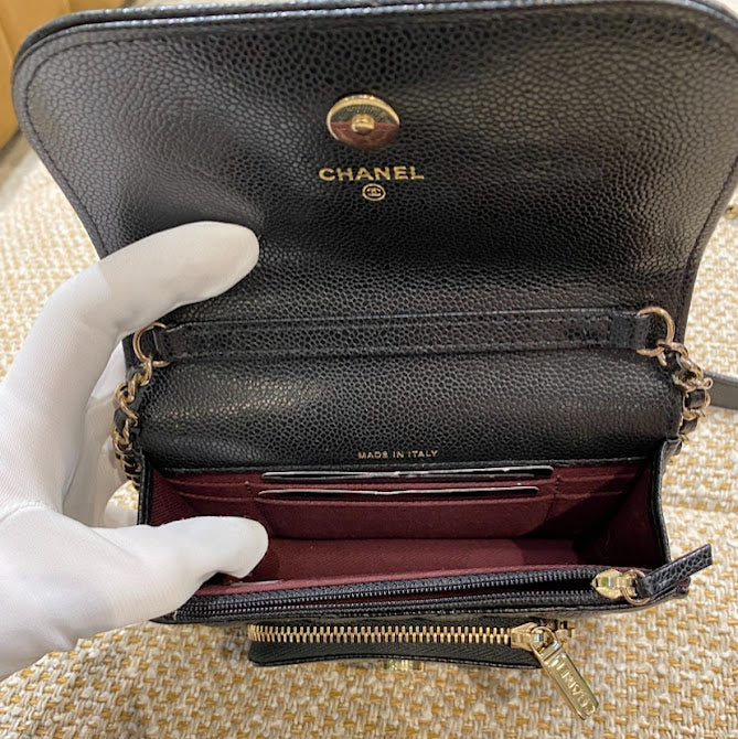 CHANEL チェーンウォレット アンフィニティ ミニショルダー