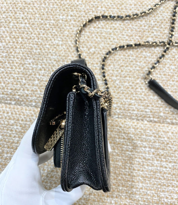 CHANEL チェーンウォレット アンフィニティ ミニショルダー