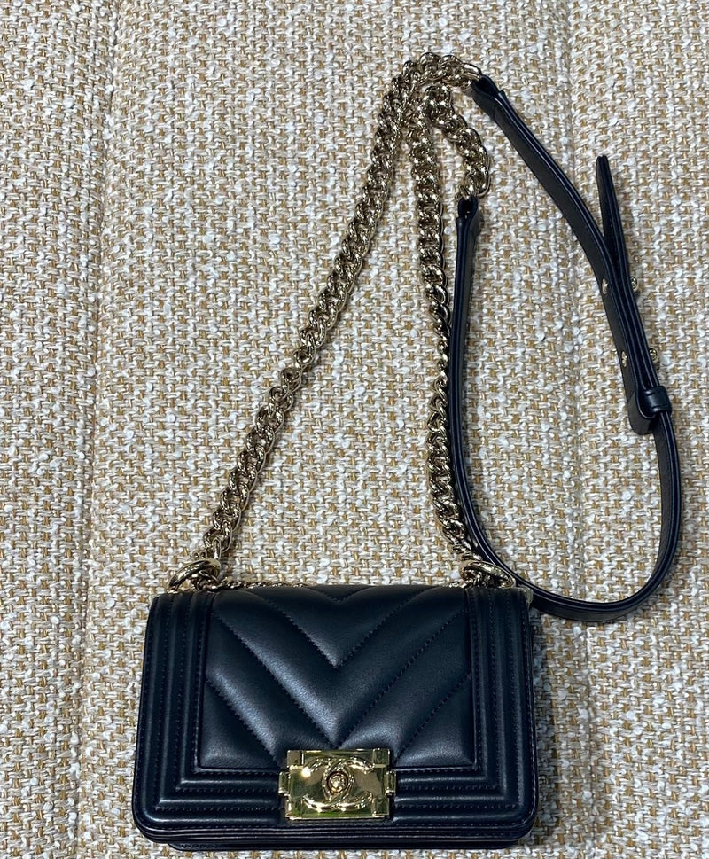 CHANEL ボーイズシャネル ショルダーバッグ