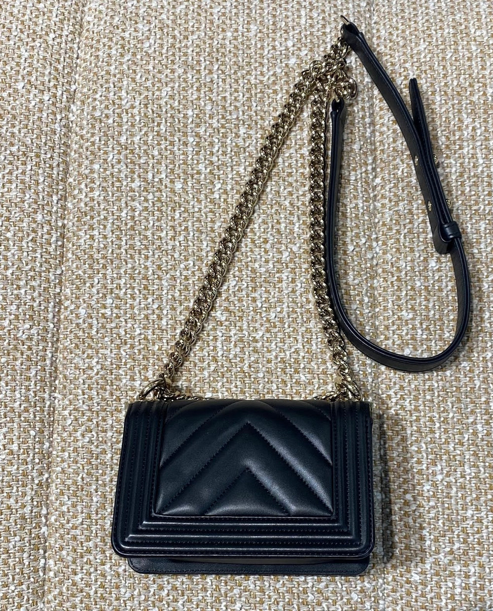 ≪上質な質感≫【CHANEL】ダブルチェーンショルダー バッグ CHANEL マトラッセチェーンショルダーバッグ ダブルフェイス – co&co