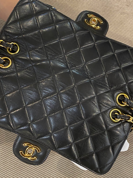 CHANEL マトラッセチェーンショルダーバッグ ダブルフェイス