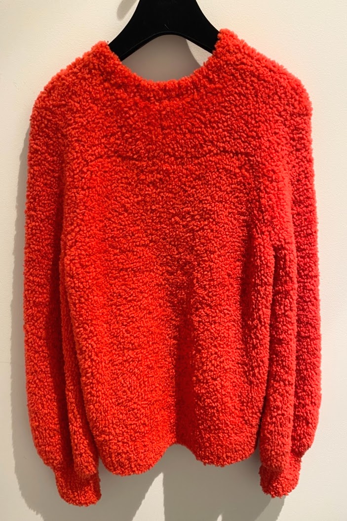 CHANELココマーク セーター プルオーバー レッド