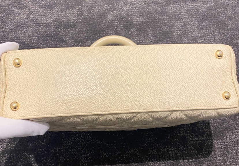 CHANEL シャネル ボストンバッグ ベージュ(総柄) 4500125E0050 CHANEL ボストンバッグ ココマークベージュ – co&co