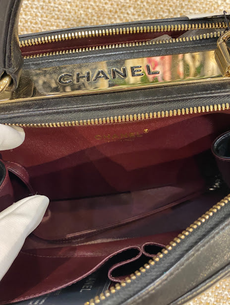 CHANEL マトラッセ2WAY ボーリングバッグ