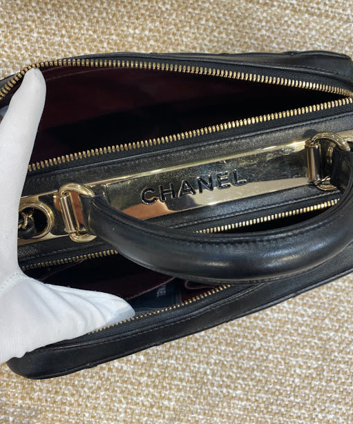 CHANEL マトラッセ2WAY ボーリングバッグ