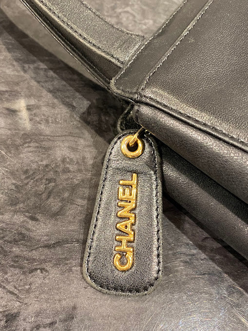 CHANEL カメリア柄 ハンドバッグ