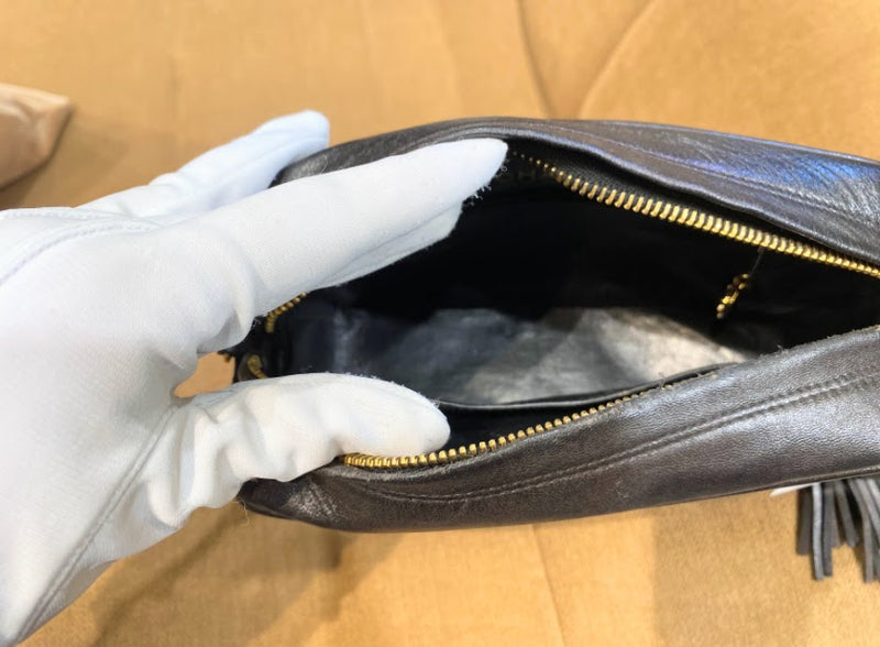 CHANEL CCロゴ タッセル ミニマトラッセ ショルダーバッグ