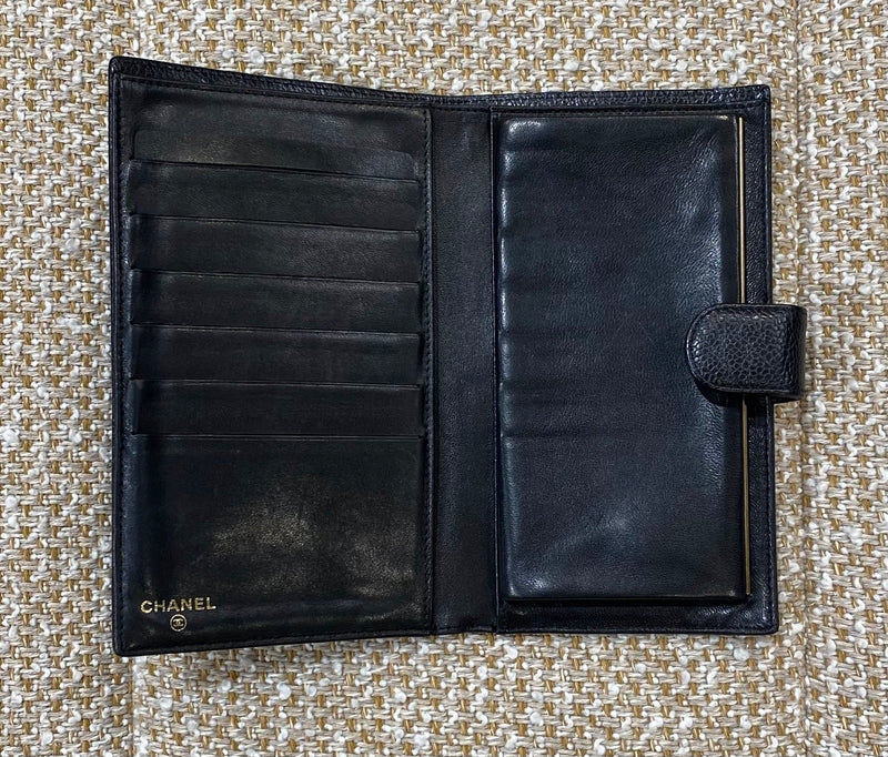 CHANEL 二つ折り ココマーク 長財布
