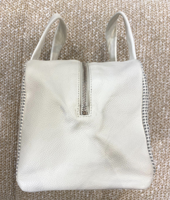 CHANEL ココマーク パンチング メッシュレザー ハンドバッグ