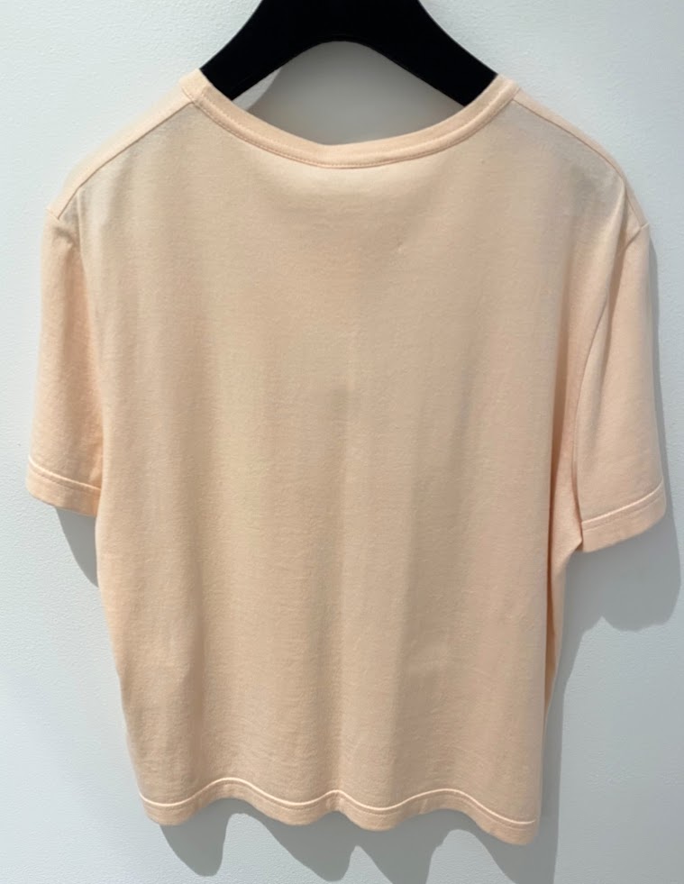 CHANEL カットワークTシャツ