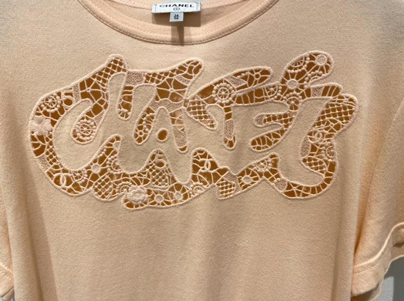CHANEL カットワークTシャツ