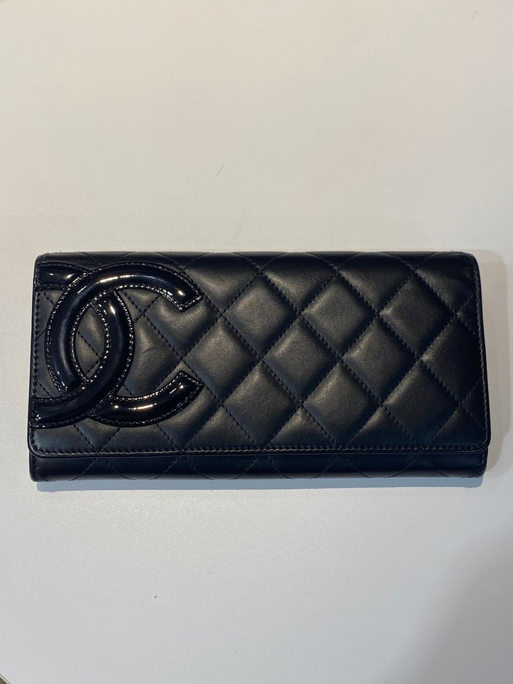 CHANEL カンボンライン 長財布 カーフスキン – co&co
