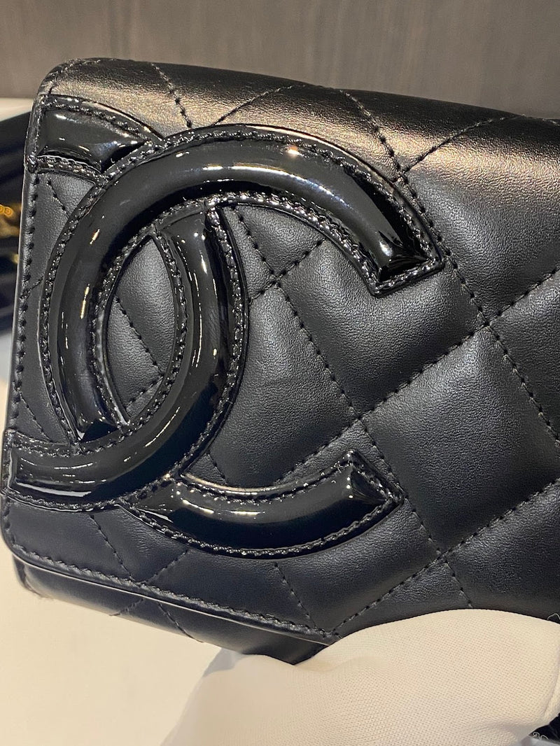 CHANEL カンボンライン 長財布 カーフスキン – co&co