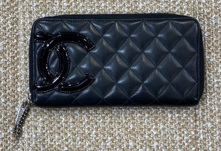 CHANEL カンボンライン長財布　ココマークブラック CHANEL（財布）のフリマアイテム一覧