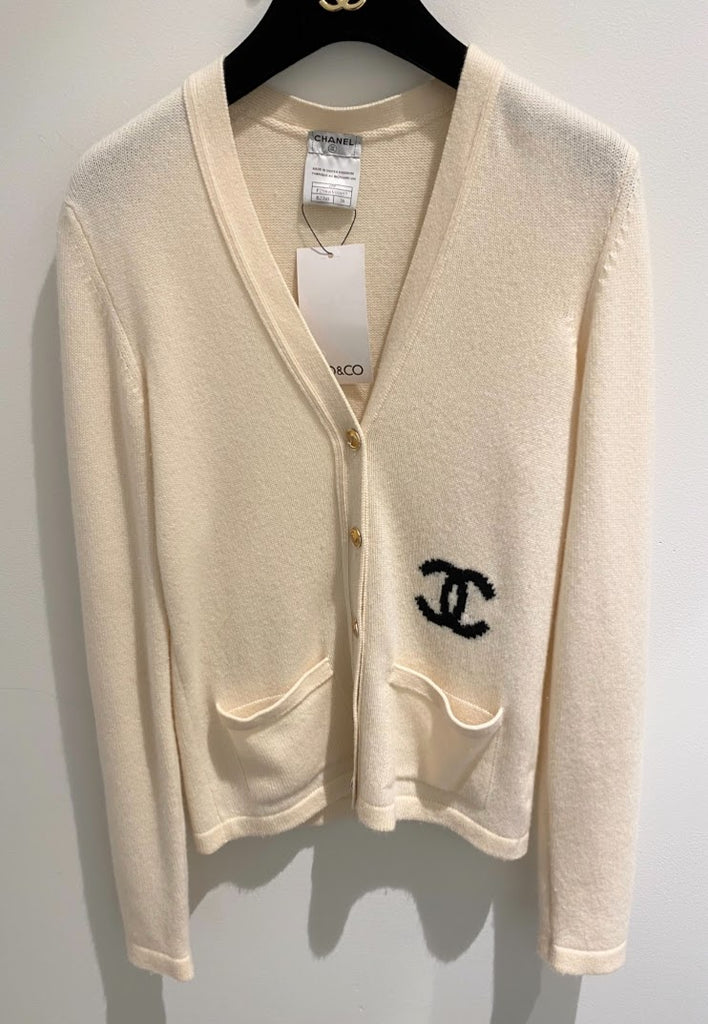 CHANELカシミヤカーディガン CHANEL - シャネル CHANEL カーディガン カーディガン 衣料品
