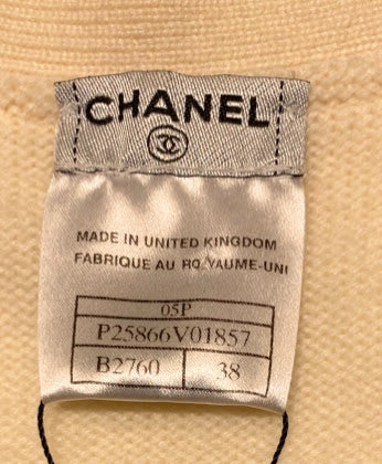 CHANEL ココマーク カシミア カーディガン
