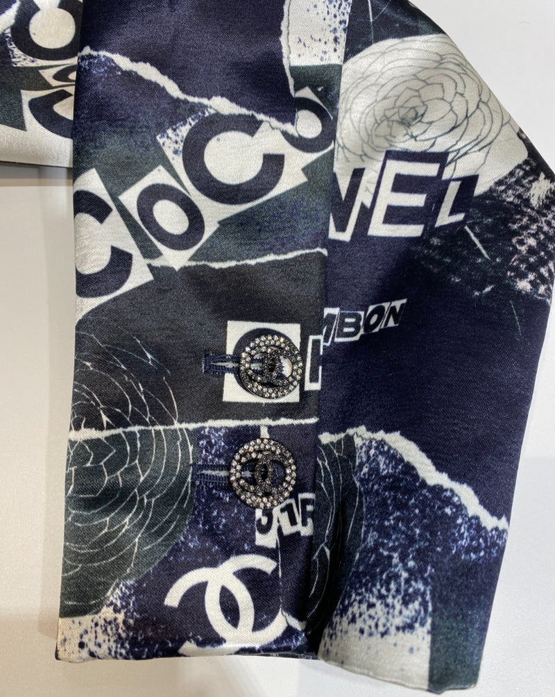CHANEL カメリア ブルゾン アウター