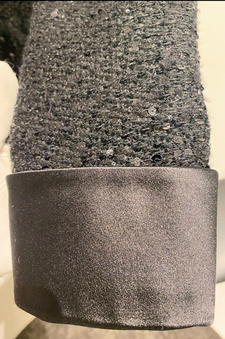 CHANEL スパンコール ツイードジャケット