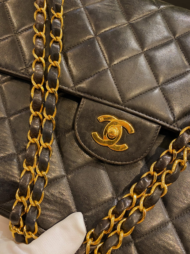 CHANEL マトラッセ チェーン ショルダーバッグ