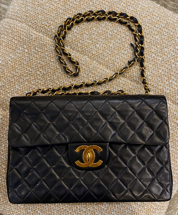 CHANEL マトラッセ チェーンショルダーバッグ