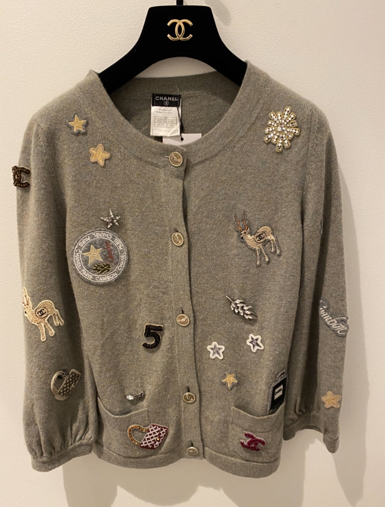CHANEL カシミア カーディガン