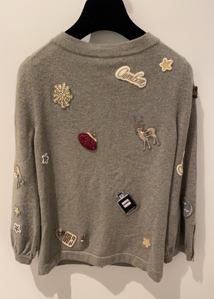 CHANEL カシミア カーディガン