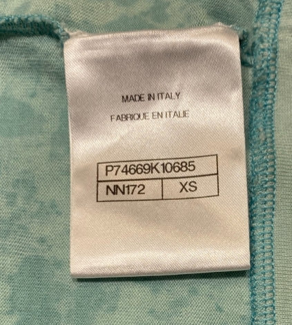 CHANEL 2023年春夏 フレンチ袖ブリーチ ツイード ロゴデザイン 半袖Tシャツ