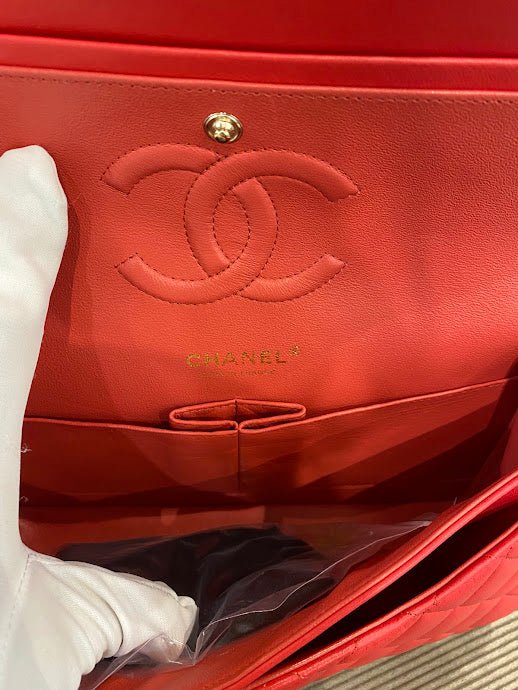 CHANEL マトラッセ ココマーク ダブルチェーンバッグ