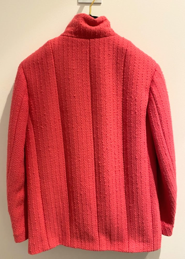 【ワイフ品】CHANELウール ココマークボタン ノーカラージャケット 40802070521-1.jpg