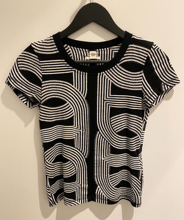 HERMES マイクロニットTシャツ