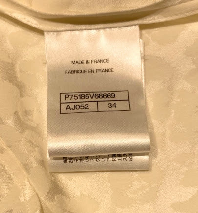 CHANEL シルク100％ ノースリーブ カットソー
