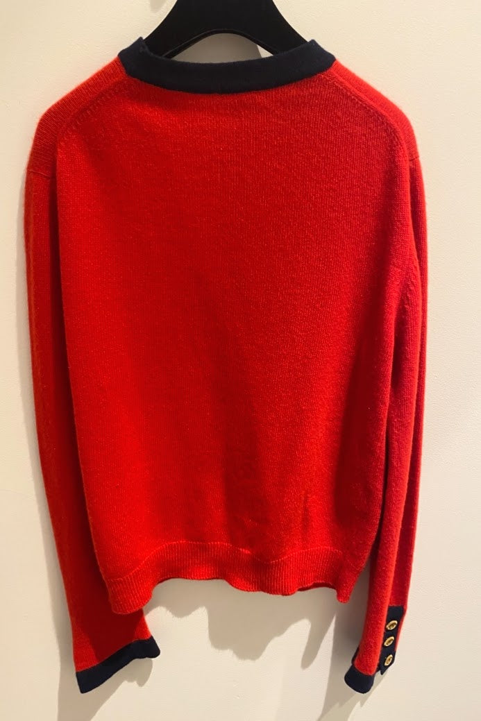 美品✨CHANEL カーディガン　金ボタン　トップス CHANEL 金ボタン バイカラー カーディガン – co&co