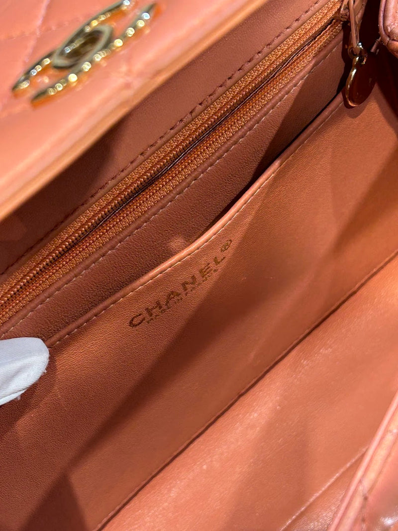 CHANEL ハンドバッグ マトラッセ ココマーク ココハンドル
