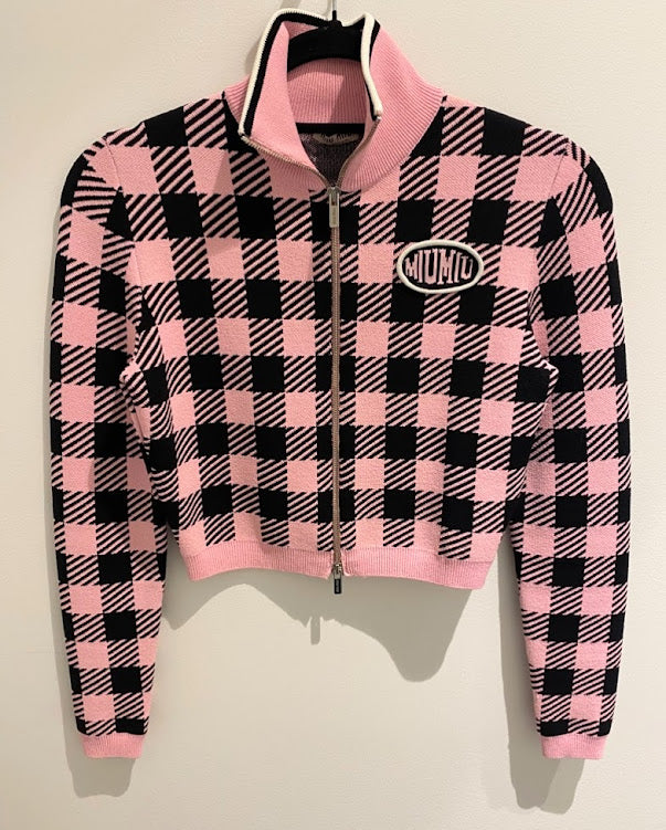 Miu Miu ハイネック カーディガン