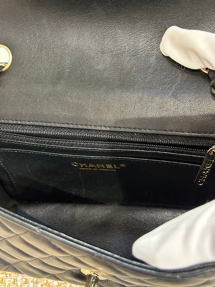 CHANEL マトラッセ ラムスキン チェーンショルダーバッグ – co&co