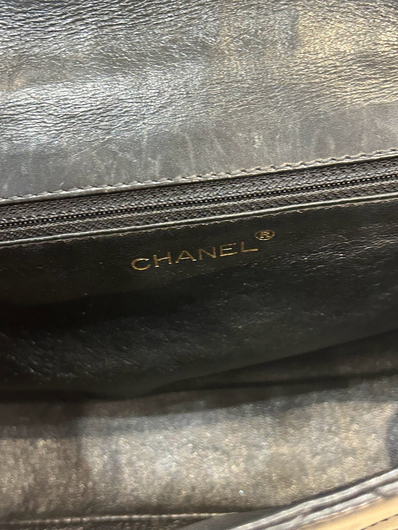 CHANEL マトラッセプラチェーンショルダーバッグ