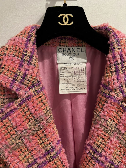 暖かい極美品CHANEL ニットジャケット アンゴラ