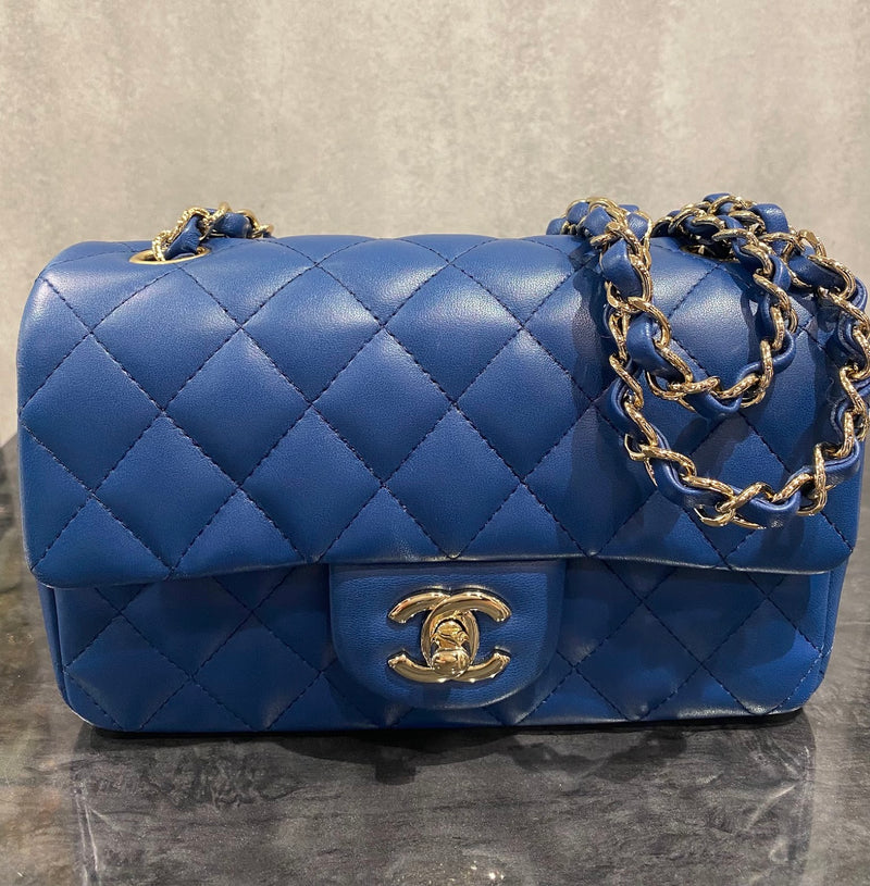CHANEL ミニ マトラッセ チェーンショルダーバッグ – co&co
