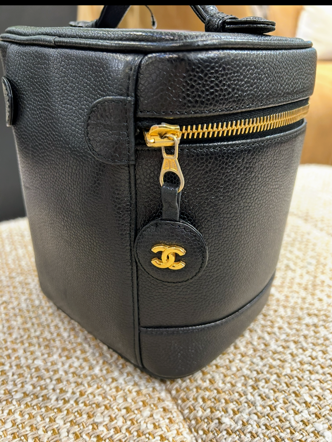 CHANEL シャネル マトラッセ スモール チェーン バニティバッグ