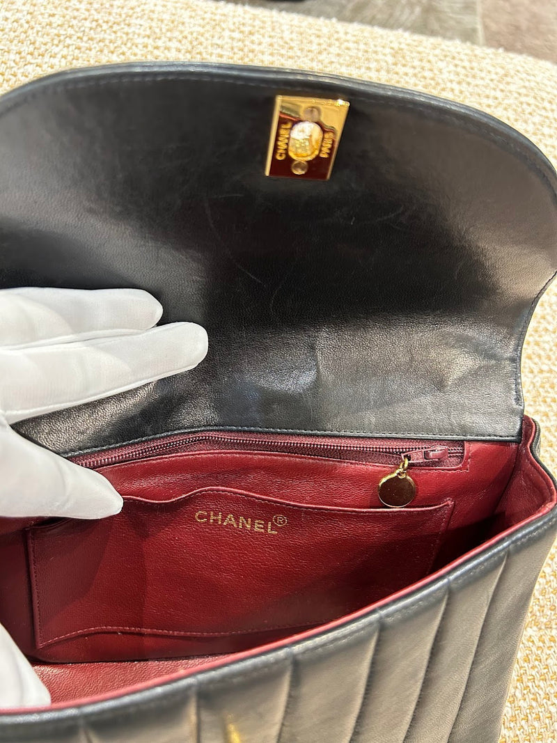CHANEL マトラッセ マドモアゼル ショルダーバッグ