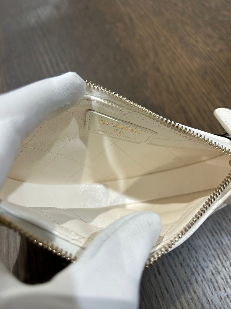 【上品♪】CHANEL ポーチバッグ クラッチ チェーンショルダー CC 上品な逸品♪【CHANEL】25C CCロゴ チェーンクラッチバッグ