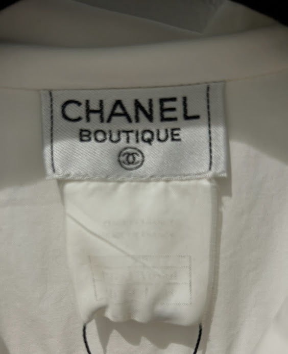 CHANEL ノースリーブ ブラウス ホワイト – co&co