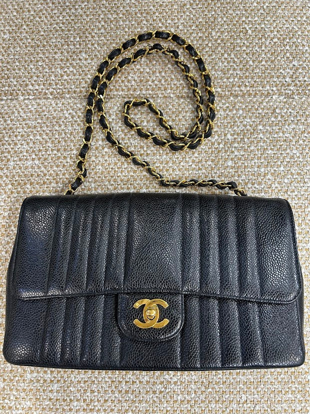 CHANEL マトモアゼル チェーンショルダーバッグ